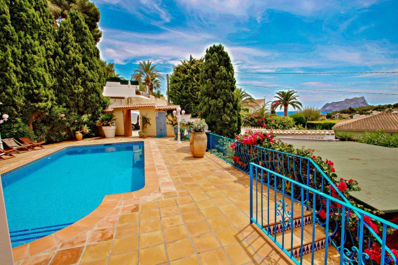 Los Terribles - Sea View Villa With Private Pool In Benissa Dış mekan fotoğraf